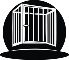 Bird Cage Silhouette
