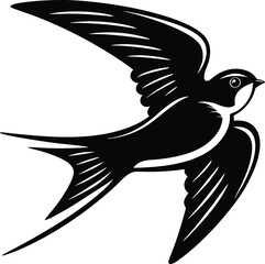 Dove Bird Flying Silhouette