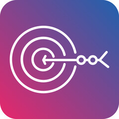 Goal Line Icon Style