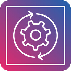 Automation Line Icon Style