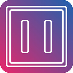 Socket Line Icon Style