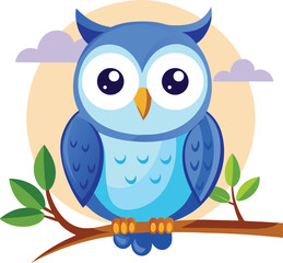 owl on branch