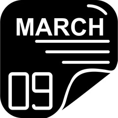 March 9 Icon