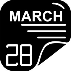 March 28 Icon