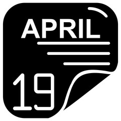 April 19 Icon