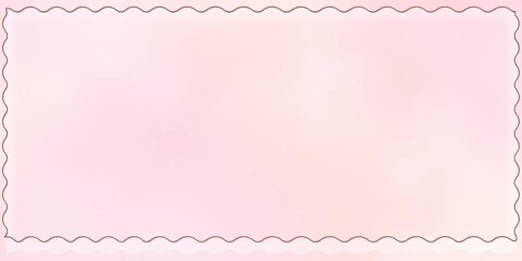 Soft, pastel-colored paper banner with scalloped edges and subtle texture, event, spring