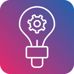Idea Line Icon Style