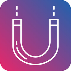 Magnet Line Icon Style