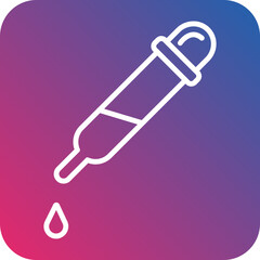 Dropper Line Icon Style