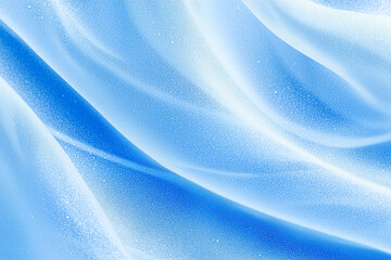 Light Blue Satin Waves