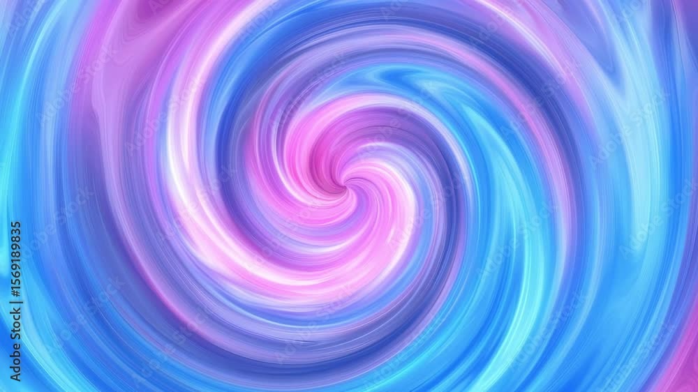 Aufkleber pastel blue and purple colors blend and swirl in a mesmerizing pattern, creating an abstract visual 