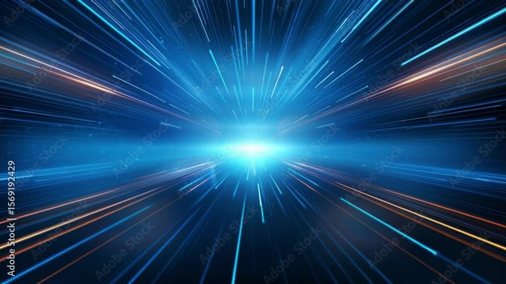 Poster abstract light burst: dive into a dynamic realm of innovation with this electrifying visual, where r