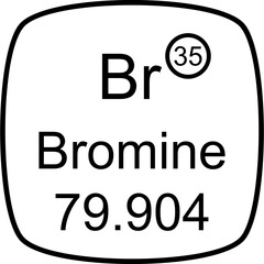 Bromine Icon