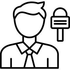 Journalist Icon