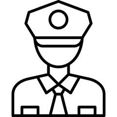 Policeman Icon