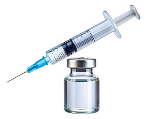  Injection Syringe Drawing Medicine from Vial – High Detail PNG