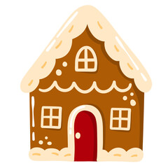 Cozy Autumn Gingerbread House