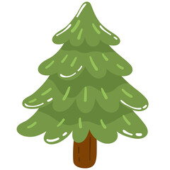 Cozy Autumn Pine Tree
