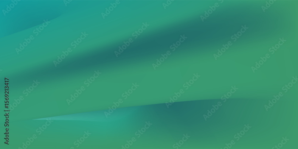 Poster abstract gradient green color texture noise background for poster banner