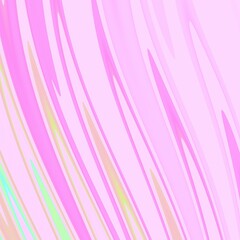 Abstract Pink and Peach Watercolor Swirls Background