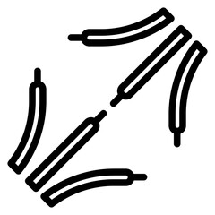 Connecting Wires Icon Style