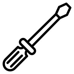 Screw Driver Icon Style