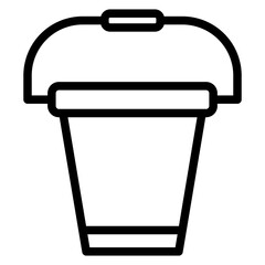 Bucket Icon Style