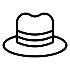 Farming Hat Icon Style