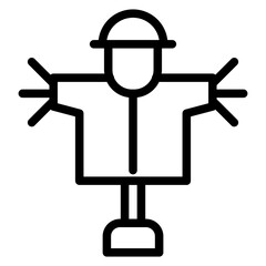 Scare Crow Icon Style