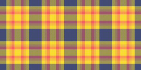 Vibrant plaid pattern in yellow, olive, and navy.  Perfect for textile design, website backgrounds, or autumnal themed projects.  This seamless texture evokes warmth and a cheerful, rustic aesthetic.