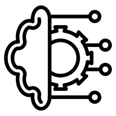 Machine Learning Icon Style
