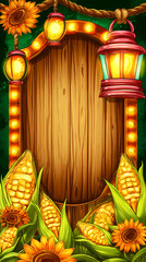 June culture party frame