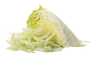 Freshly sliced cabbage perfect for healthy meals and delicious salad recipes every day cooking