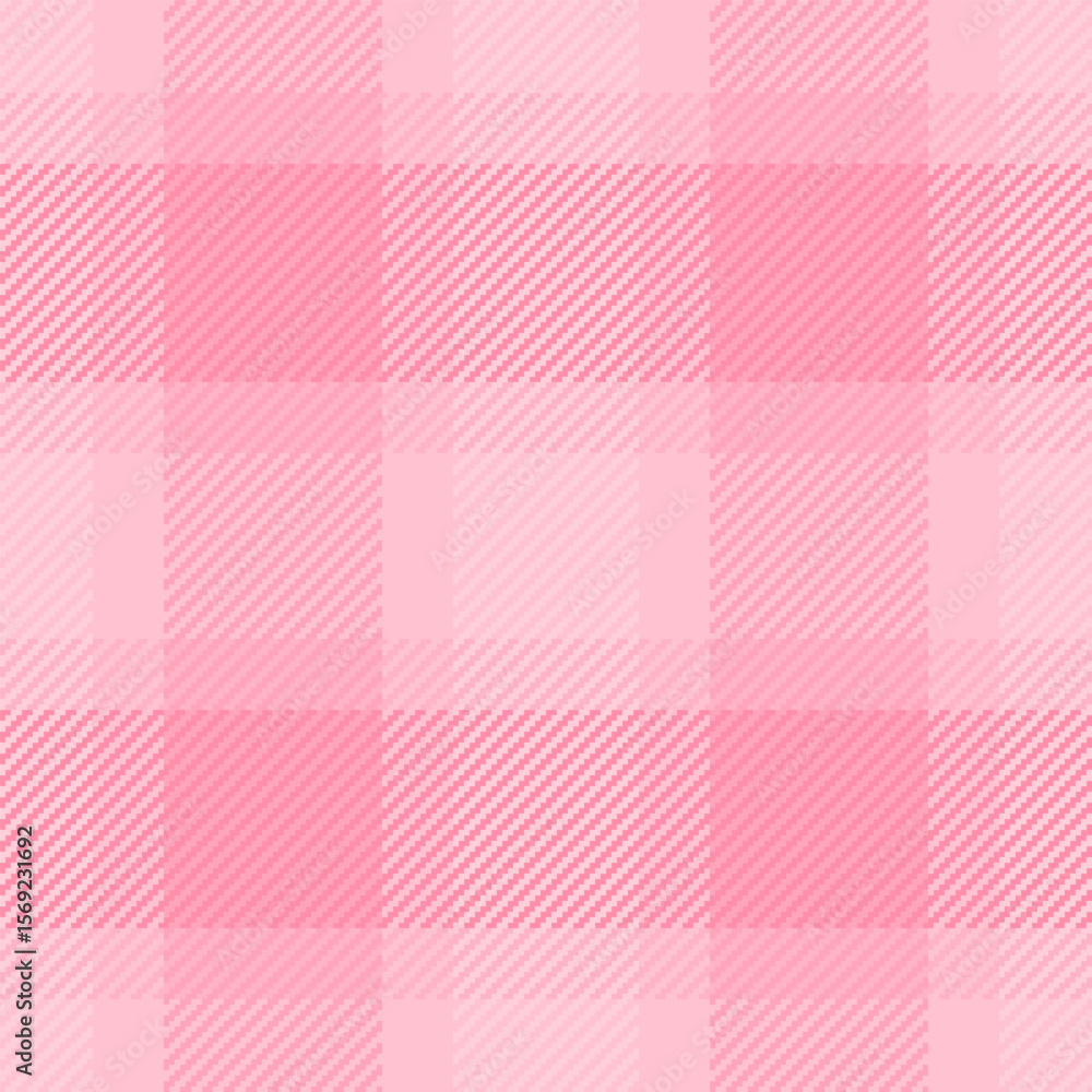 Aufkleber delicate pink gingham pattern. subtle texture and soft color palette create a gentle, feminine aesth