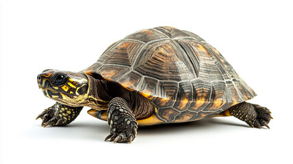 Fototapeta premium a turtle isolated on white background