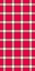 Loft fabric vector textile, material pattern texture seamless. Rural tartan check background plaid in red and rosy brown colors.