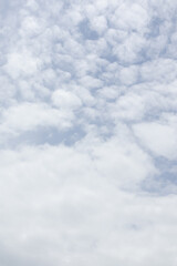 Cloudy Sky With Fluffy Clouds