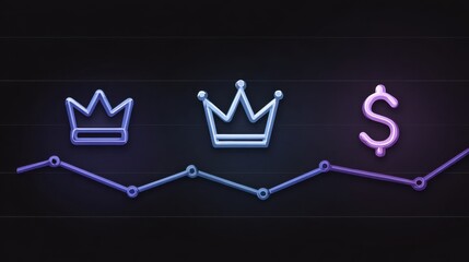 Obraz premium Customer Lifetime Value tracks the long-term profit from loyal buyers, emphasizing retention’s impact on sustainable growth. 