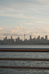 Experience Sydney's skyline from a Harbour cruiser, a unique perspective en route to Watsons Bay....