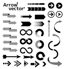 矢印アイコン/矢印のベクターコレクション