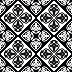 Ethnic background on the theme of Uzbek, Kazakh national ornament, Islamic pattern, seamless pattern, vector design