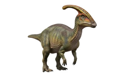 Fotobehang Dinosaurussen Isolated Parasaurolophus Dinosaur  © Julie