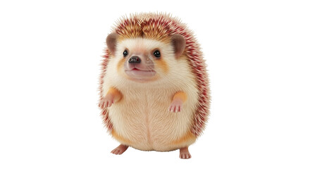 Isolated Cute Hedgehog