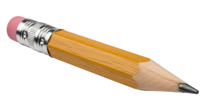 Isolated Miniature Pencil