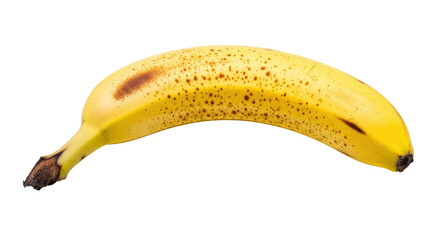 Isolated Overripe Banana