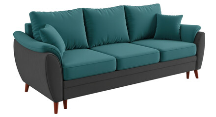 Isolated Modern Sofa