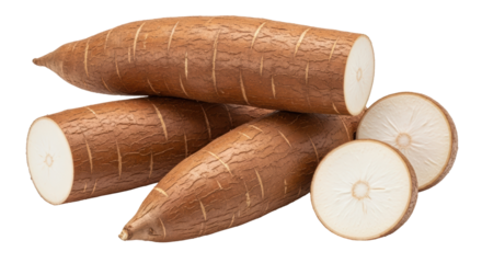 Isolated Cassava Root