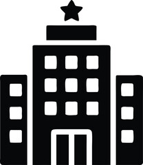 hotel building icon