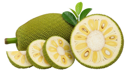 Isolated Jackfruit, Tropical Fruit