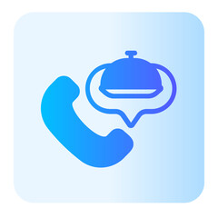 phone call gradient icon